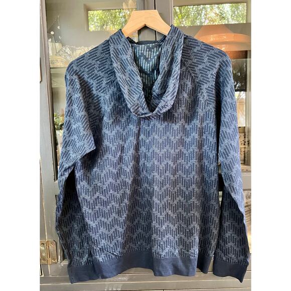 Lululemon Rest Less Hoodie *Relaxed Women's - Code Blue - Size Large EUC - Picture 6 of 7